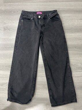Edikted Raelynn Jeans (Black wash)